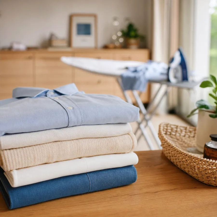 Entretien du linge par un(e) aide-ménager(e) Maison'Net