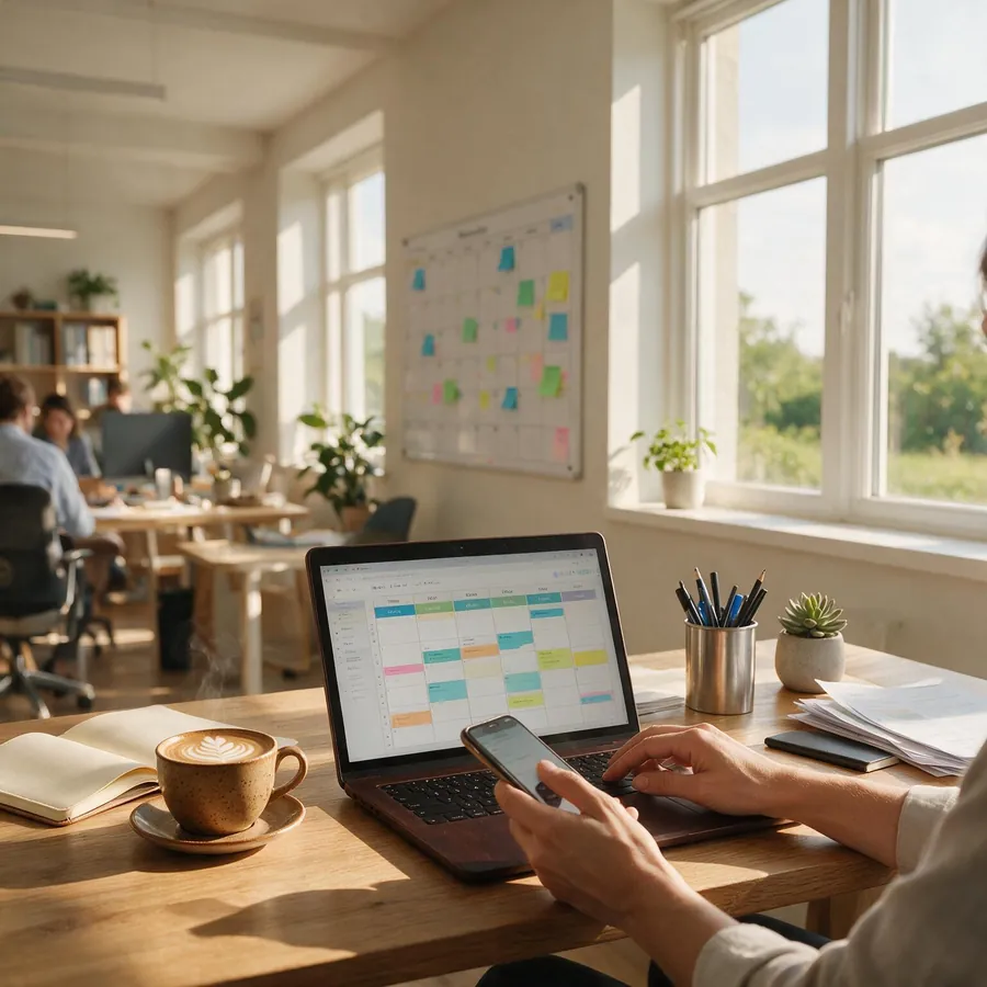 Organisation et gestion de planning au quotidien
